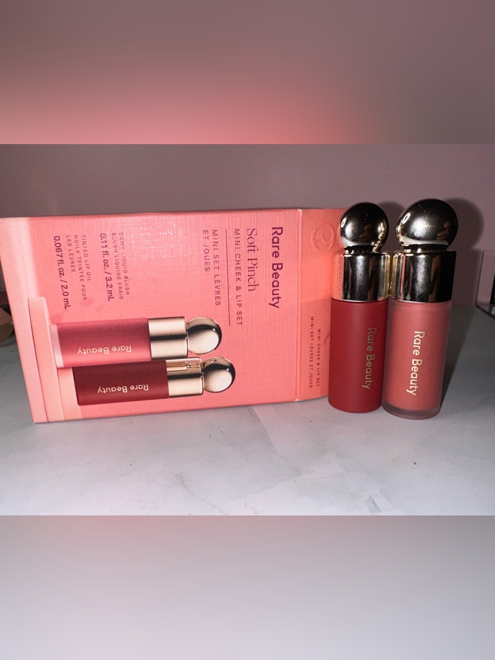 Worth Mini Cheek & Lip Duo - Dusty Rose and Mauve